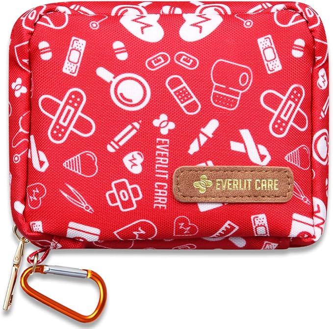 EVERLIT Mini Rescue Pack | 105 Medical Essentials Organized in Portable Storage by Unknown