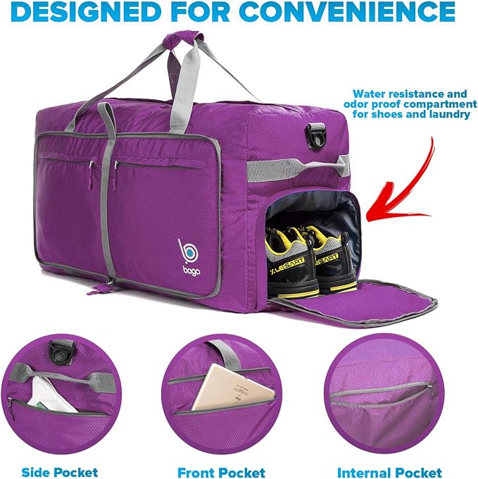 Bago Big XXL Foldable Duffel Bags - Image 4
