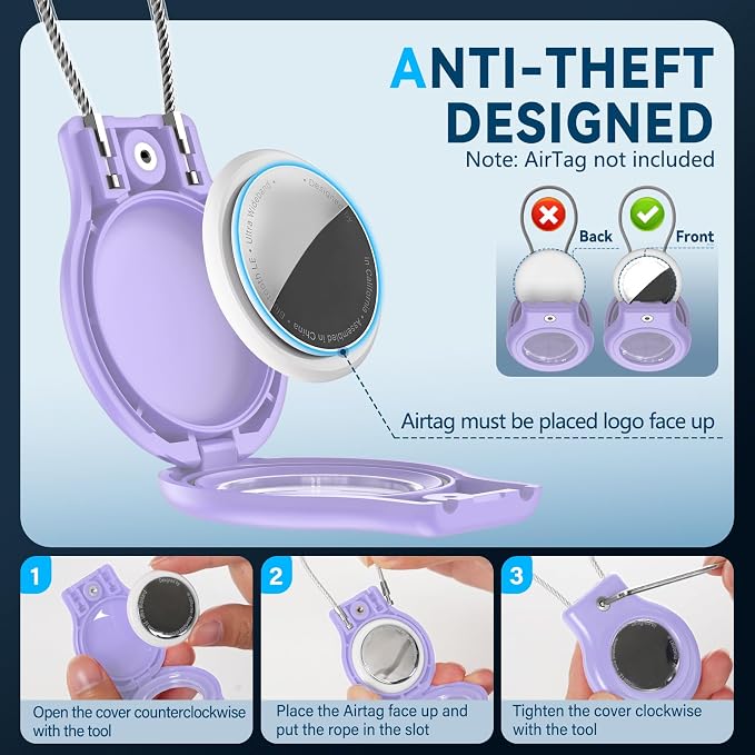 Waterproof Airtag Holder, Airtag Case - Image 4