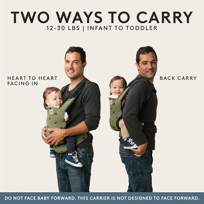 Baby Tula Lite Ripstop Nylon Compact Baby Carrier, Lightweight & Ergonomic - Image 3