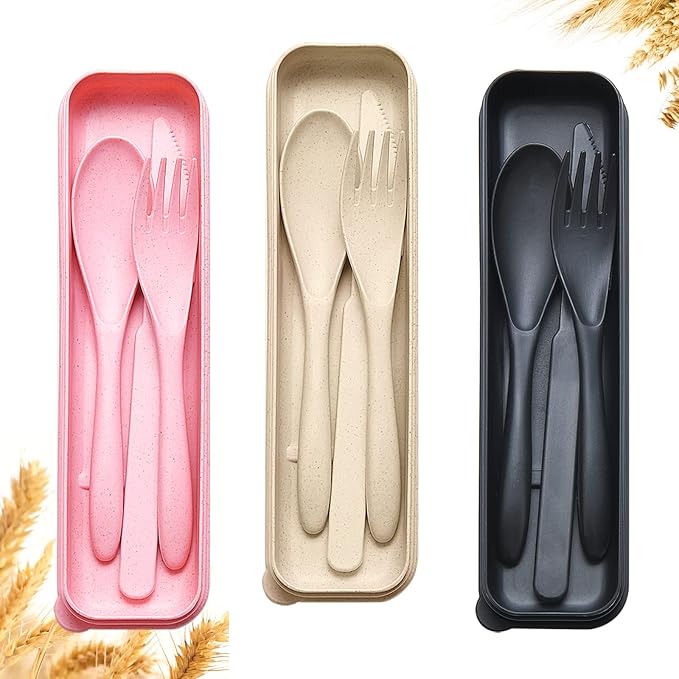 Reusable Travel Utensils Set by YDYTOP