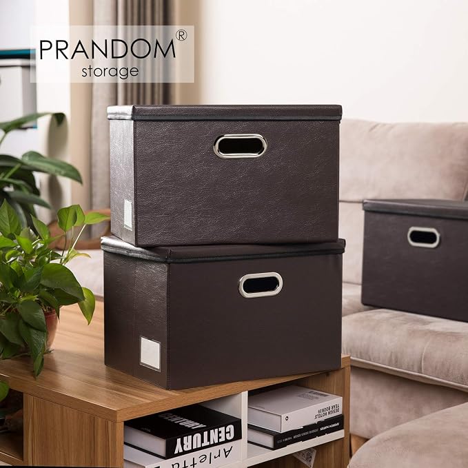 PRANDOM Large Stackable Storage Boxes - Image 2