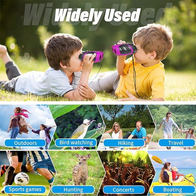 VNVDFLM Binoculars Toys for Children, Birthday Gifts for 4-9 Years Old Boys for - Image 6