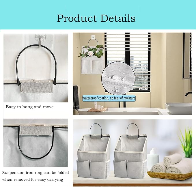 Wall Hanging Storage Bag, Wall Hanging Organizer bags - Image 3