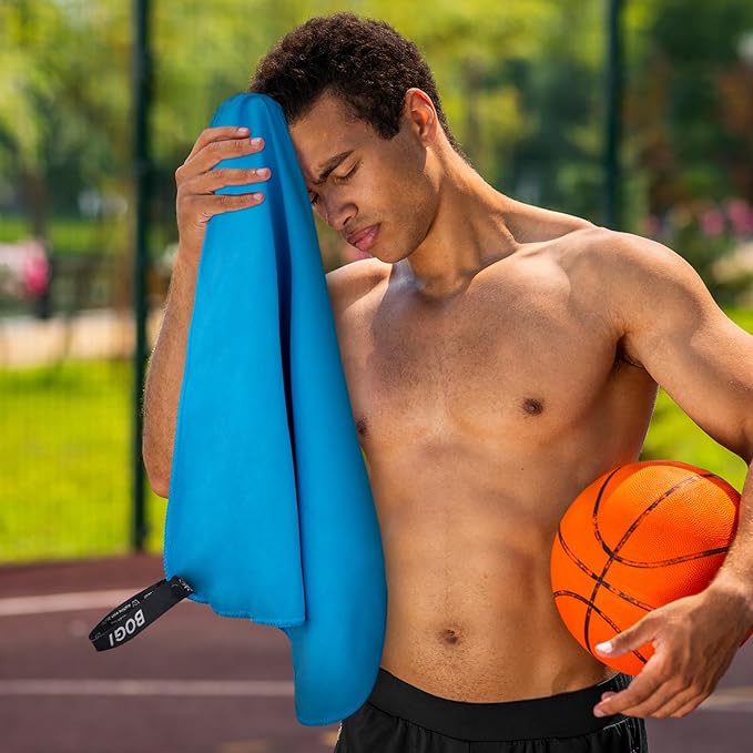 BOGI Microfiber Travel Sports Towel-Quick Dry Towel, Soft Lightweight - Image 7