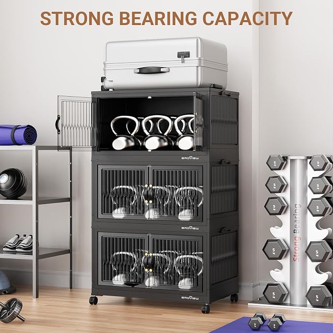 BROVIEW 400Qt Stackable Storage Bins - Image 8