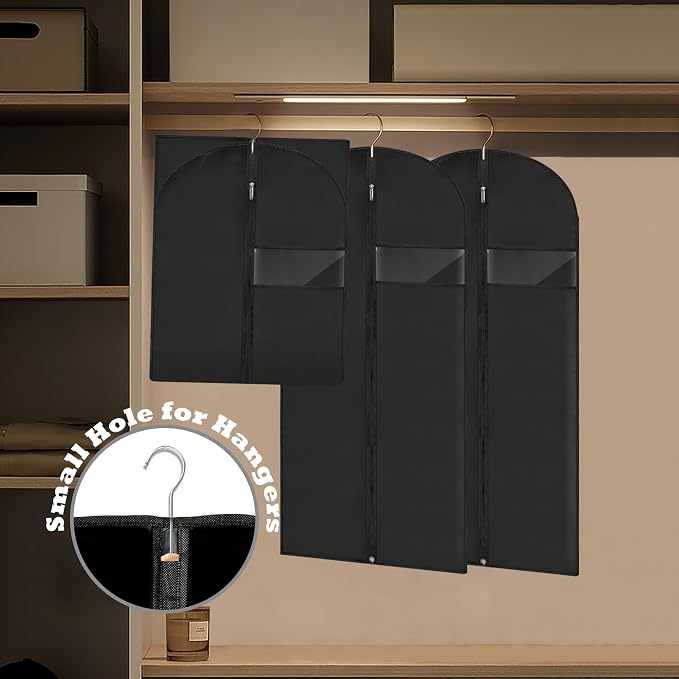Garment Bags for Hanging Clothes, Dress Bags for Gowns Long, 2 Pack - Image 5