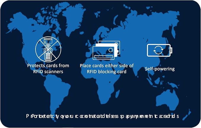 SaiTech IT 10 Pack RFID Blocking Card NFC Contactless Debit/Credit Card ATM - Image 8