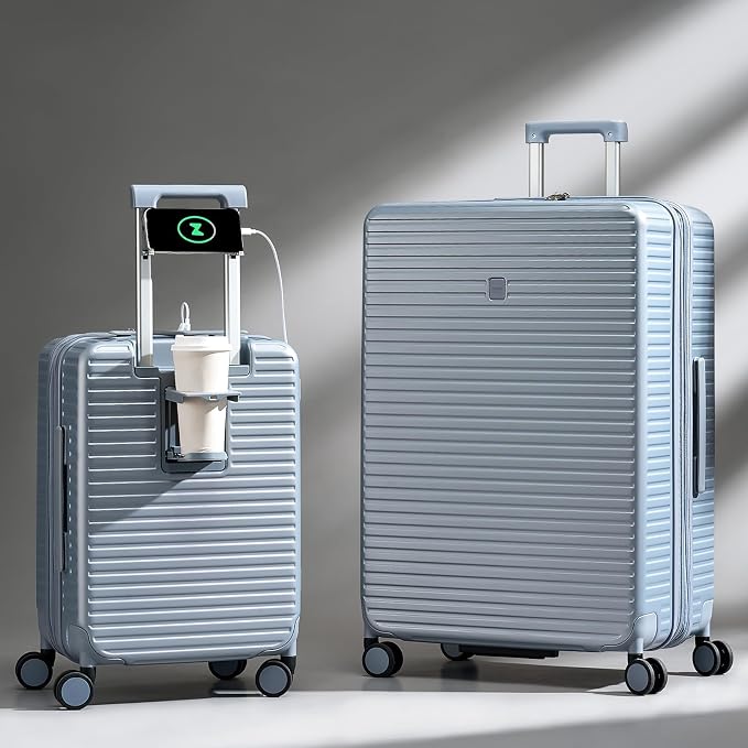 Hard Shell Suitcases 24 Inch Check in Luggage - Image 15