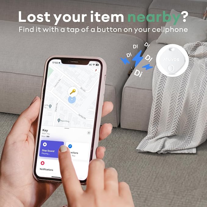 ATUVOS Air Tracker Tag-1 Pack, Keys Finder and Item Locator - Image 2