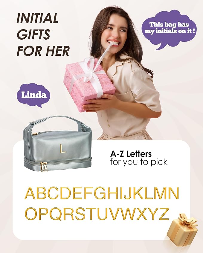 Maid of Honor Gifts, Travel Makeup Bag - Image 7