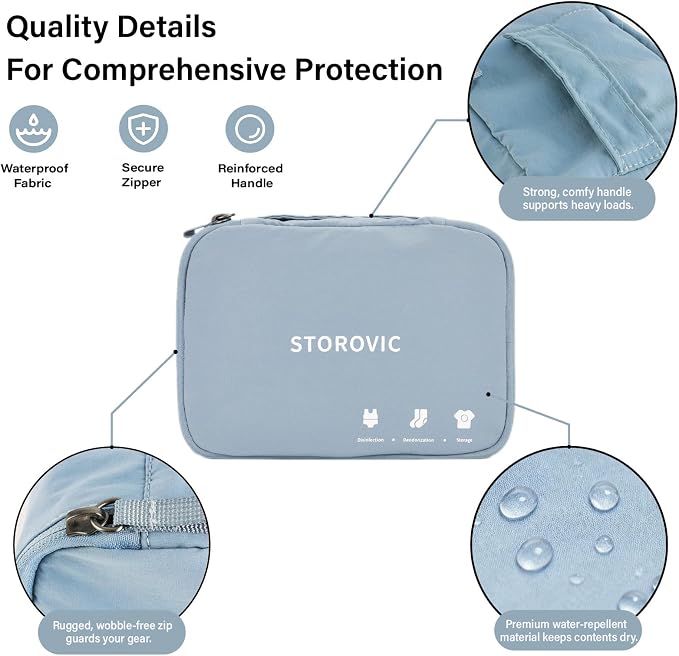 Travel Packing Cubes: Water-Resistant, Odor-Eliminating, Soft & Portable - Image 5