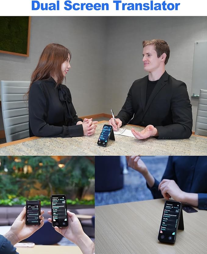 iTour D-Lite Dual Screen Language Translator Device, 2025 Real-Time Voice - Image 10