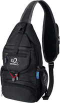 WATERFLY Packable Small Crossbody Sling Backpack Shoulder Chest Bag Daypack by Waterfly