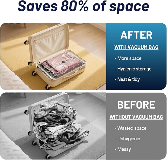 Travel Vacuum Bags for Luggage - Image 4