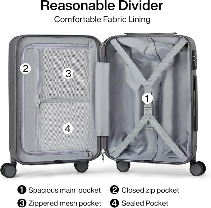 Hanke 3 Piece Luggage Sets - Image 5