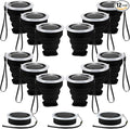 12 Pcs Silicone Collapsible Cup 7.04 oz Folding Camping Travel Collapsible by Purpeak