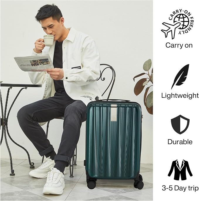 Hanke Luggage Sets 3 piece Carry On Luggage - Image 8