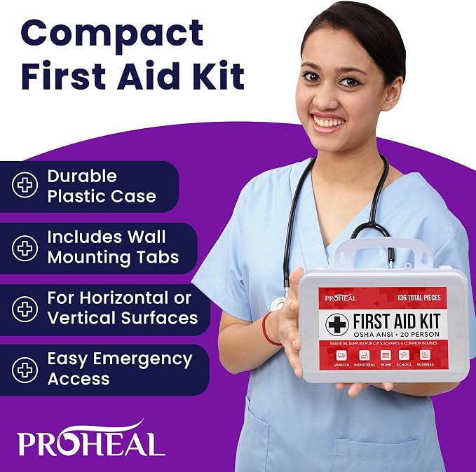 20 Person OSHA Compliant First Aid Kit - Image 5