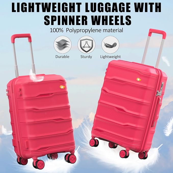 Luggage Sets 3 Piece, Hard Shell Luggage Sets - Image 2