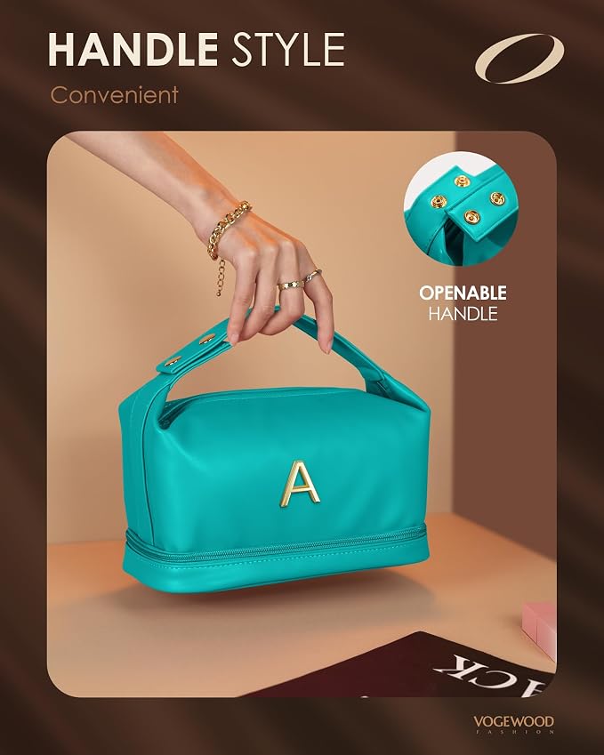 Birthday Gifts for Women 20s, Personalized Makeup Bag - Image 6