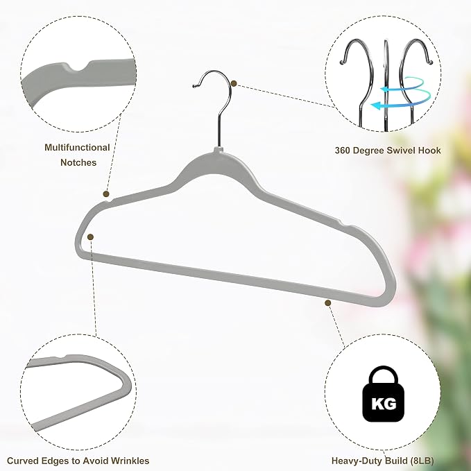 Quality Hangers Clothes Set 50 Pack - Image 5