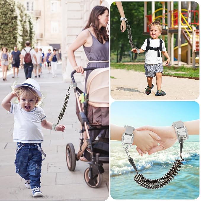 Accmor Toddler Harness Backpack Leash + Black Anti Lost Wrist Link, Cute - Image 7