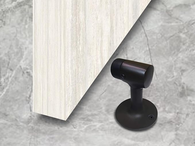 QCAA Solid Brass Door Stop, 2 Pack - Image 3