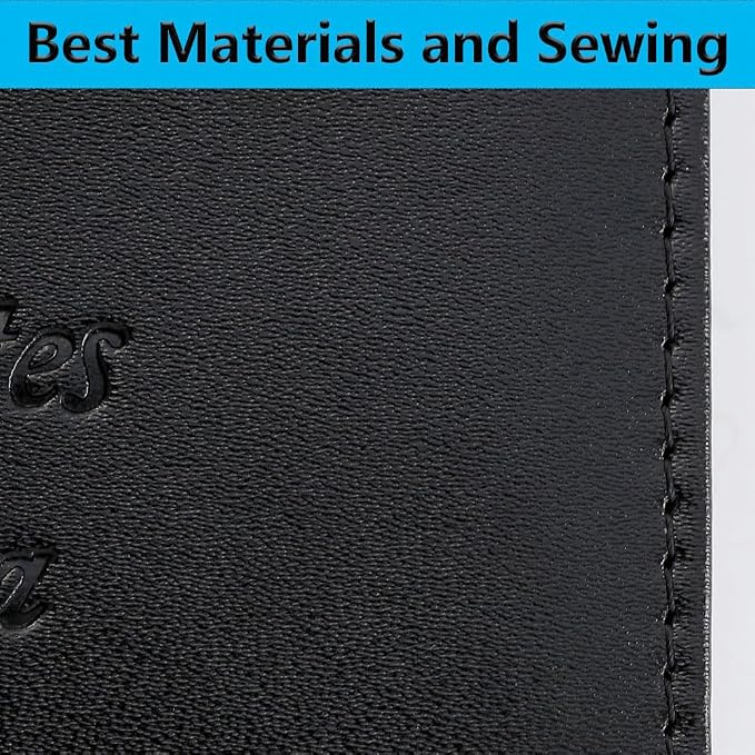 Airtag Passport Holder Cover Wallet RFID Blocking Leather Case Travel - Image 9