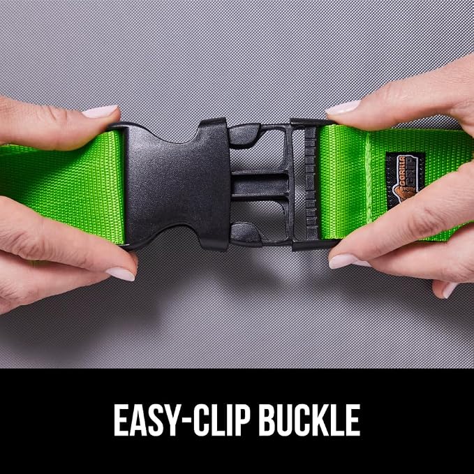 GORILLA GRIP Heavy Duty 8 Pack Adjustable Luggage Straps - Image 7