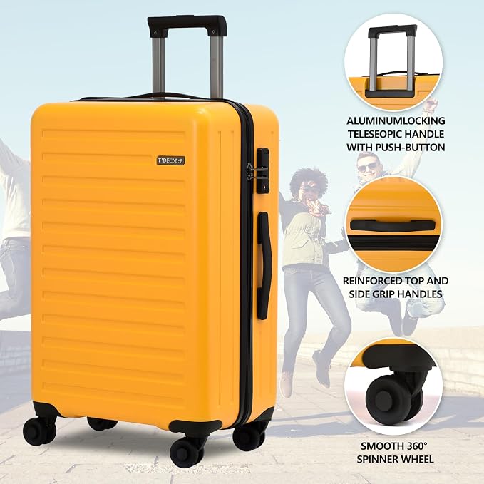 3Pcs Luggage Set, HardShell Lightweight, Only 20" - Image 7