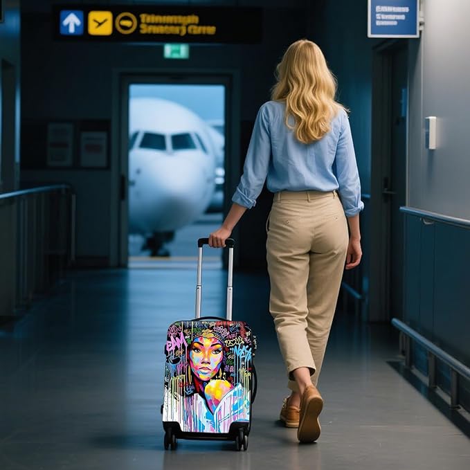 WUJIAONIAO Travel Luggage Cover Baggage Suitcase Cover Protector Skins 18-32 - Image 5