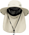 PFFY Sun Bucket Hats for Men Women 3” Wide Brim UPF 50+ Fishing & Beach Hat by PFFY