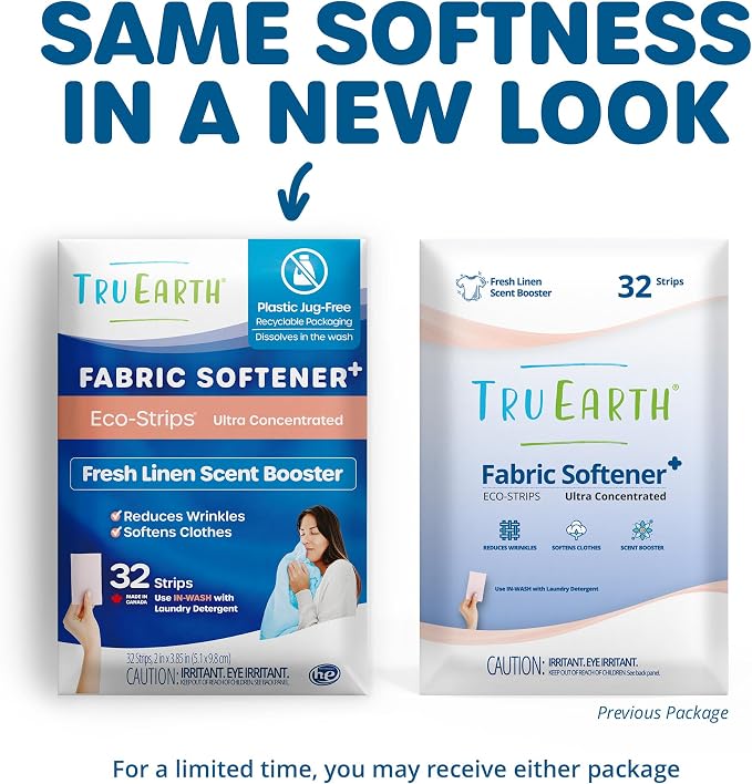 Tru Earth Bundle: Laundry Detergent Sheets & Fabric Softener Sheets - Image 2