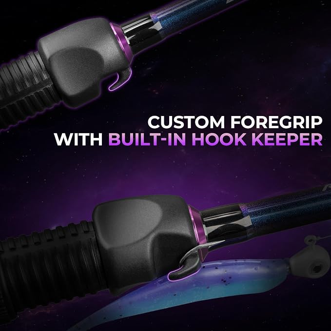 KastKing Royale Legend Pro Technique Bass Fishing Rods, KastFlex IM7 Graphite - Image 8