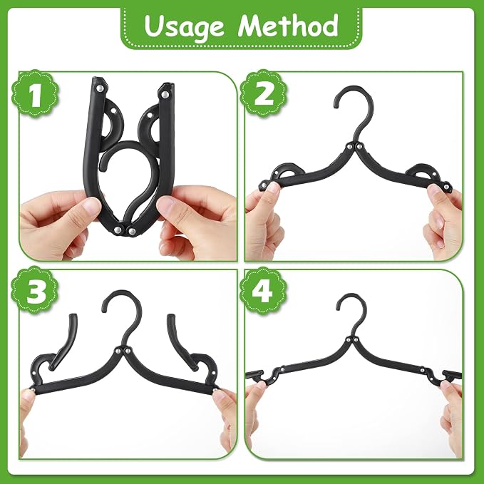 Folding Travel Hangers Foldable - Image 3
