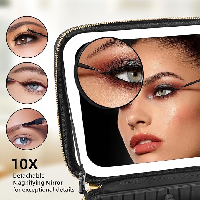 Lighted Travel Makeup Bag - Image 7