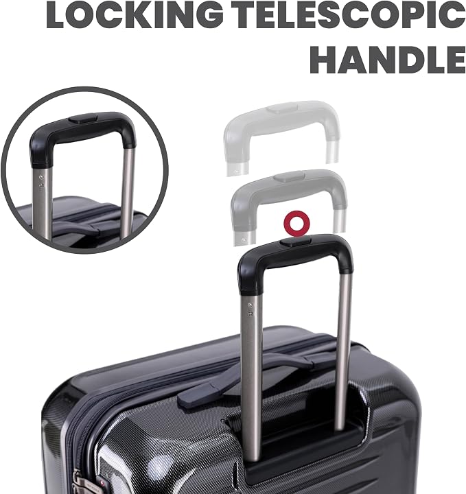 Spyder Rails 3 Piece Luggage Set - Image 7