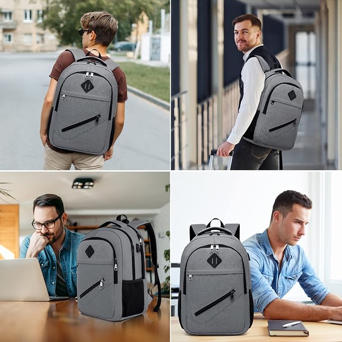 Backpack, School Backpacks for Teen Boys & Girls, Student Bookbag Fits 17.3 - Image 6