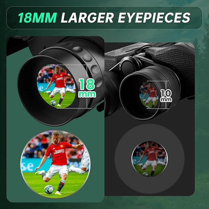 10-30x25 Small Compact Binoculars - Image 3
