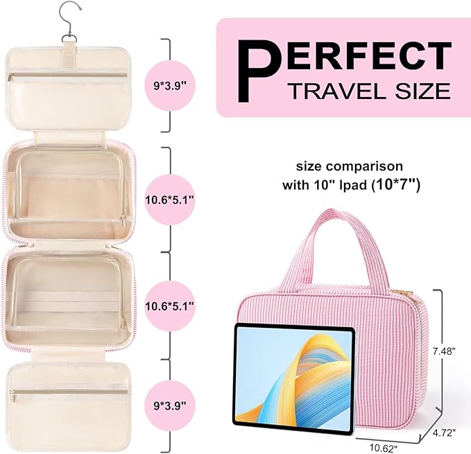 TOPEAST Travel Toiletry Bag for Women - Image 2
