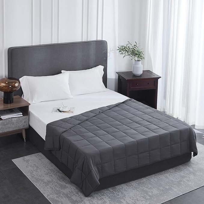 Weighted Blanket 20lbs 48"x72" Cooling Breathable Heavy Blanket Microfiber - Image 2