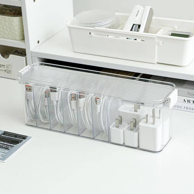 Yesesion Plastic Cable Organizer Box - Image 6