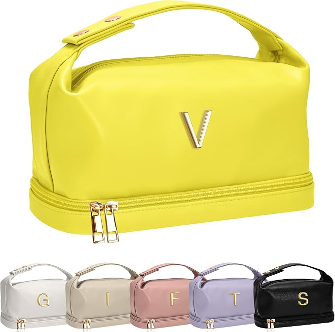Trendy Gifts for Women, Personalized Makeup Bag by Vogewood