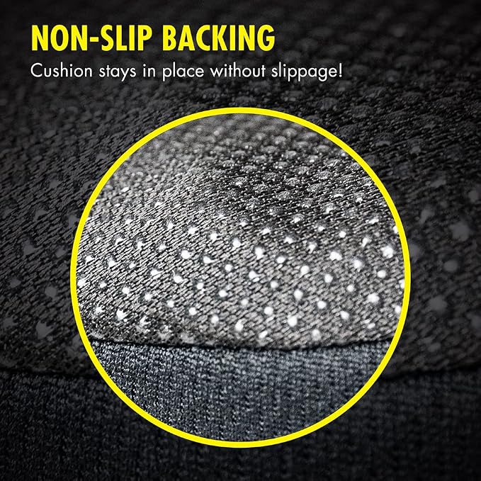HEALTHMATE IN9115 Comfy Gel Coccyx Cushion Gel Seat Cushion - Image 7