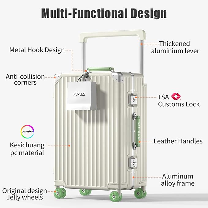 Aluminium Frame Checked-Luggage - Image 2