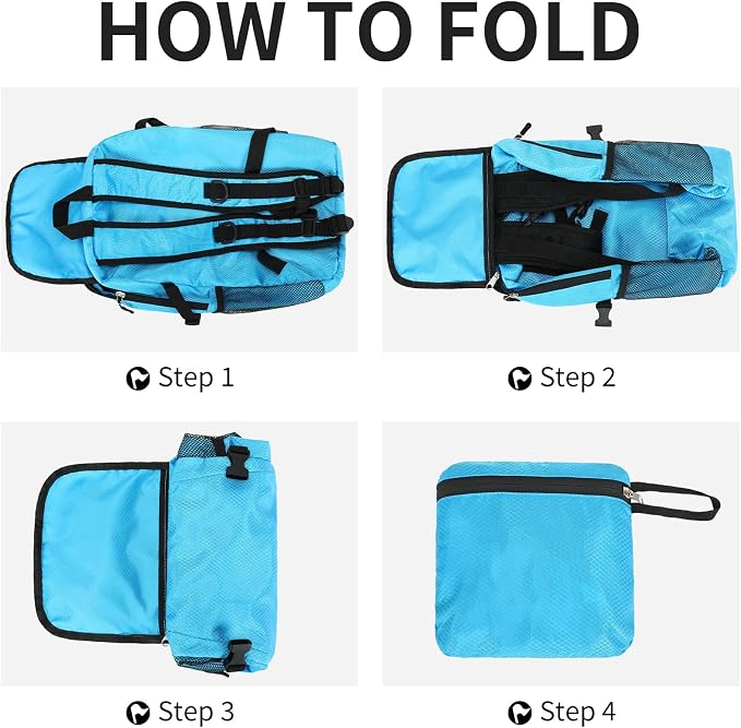 Small Hiking Daypack, 15L Waterproof Hiking Backpack Packable Lightweight - Image 4