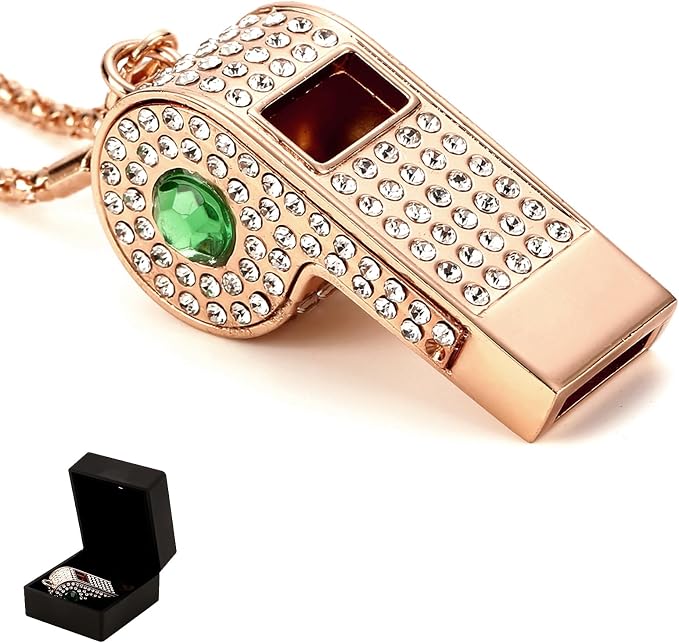 Whistle, Rhinestone Sports Whistle by Unknown