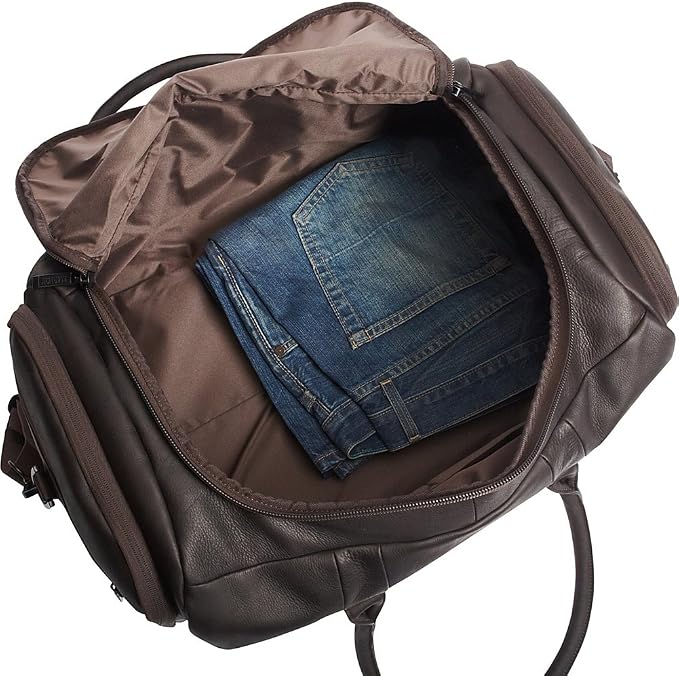 Kenneth Cole REACTION Duff Guy Colombian Leather 20" Single Compartment Top - Image 2