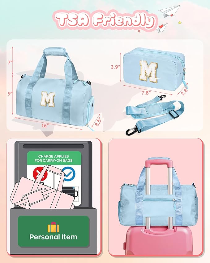 Easter Basket Stuffers Gifts for Kids-Girl Gym Bag - Image 3